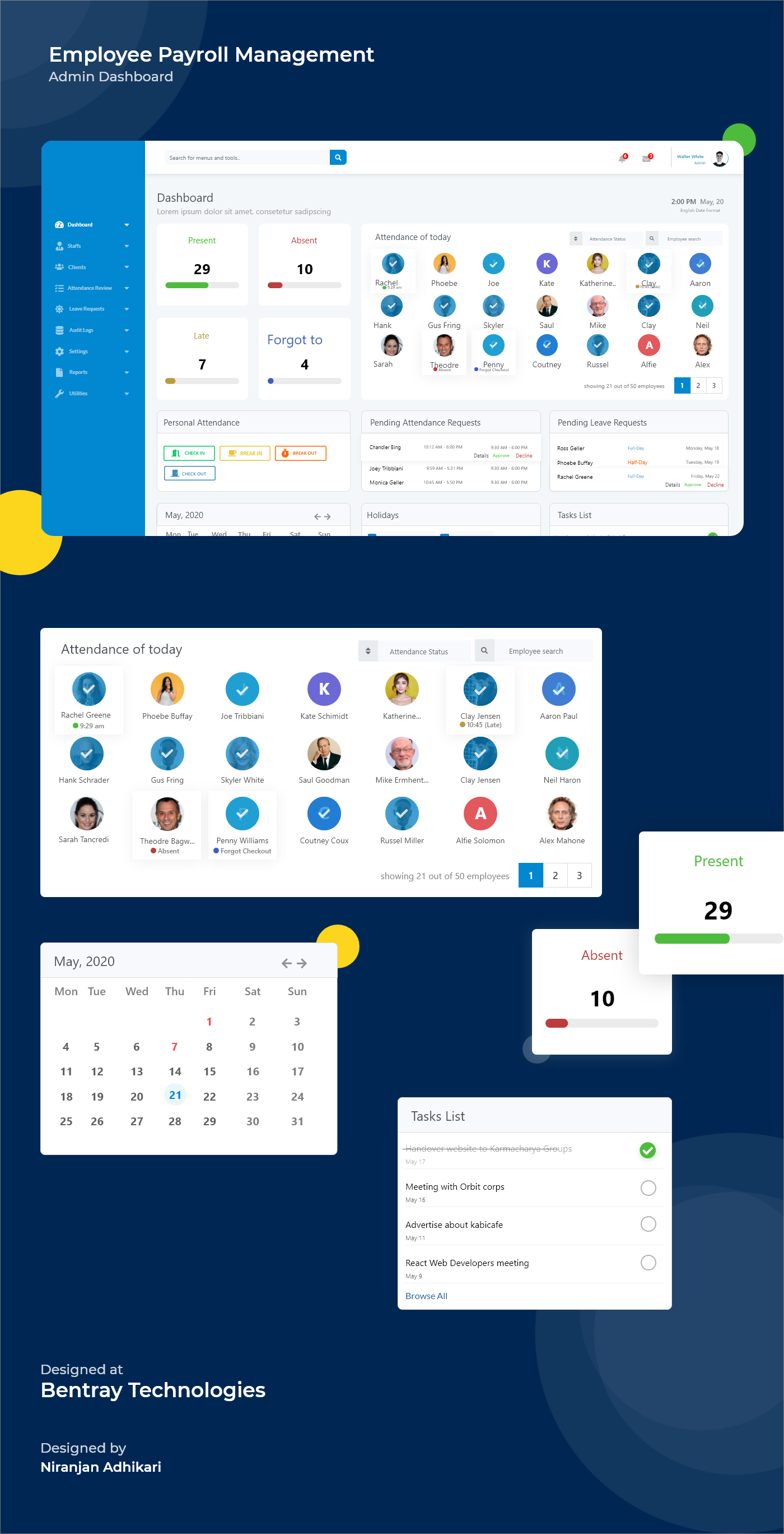 Case study of Employee Payrool Management App